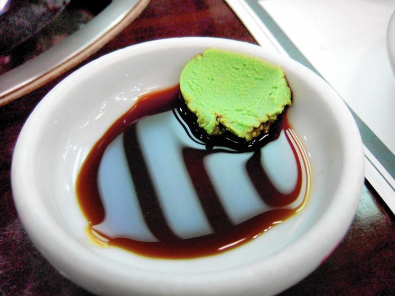 không nên trộn nước tương và wasabi với nhau không nên trộn nước tương và wasabi với nhau